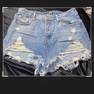 Fashion nova jeans shorts